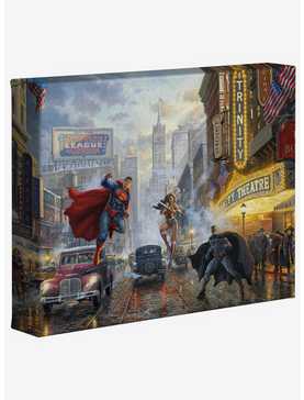 DC Comics Batman Superman And Wonder Woman Trinity 8" x 10" Gallery Wrapped Canvas, , hi-res
