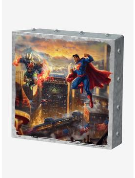 DC Comics Superman Man Of Steel 10" x 10" Metal Box Art, , hi-res