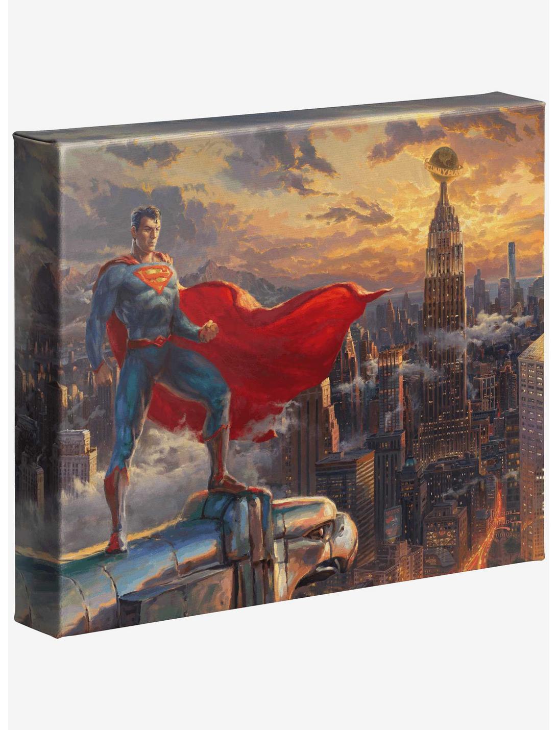DC Comics Superman Protector Of Metropolis 8" x 10" Gallery Wrapped Canvas, , hi-res