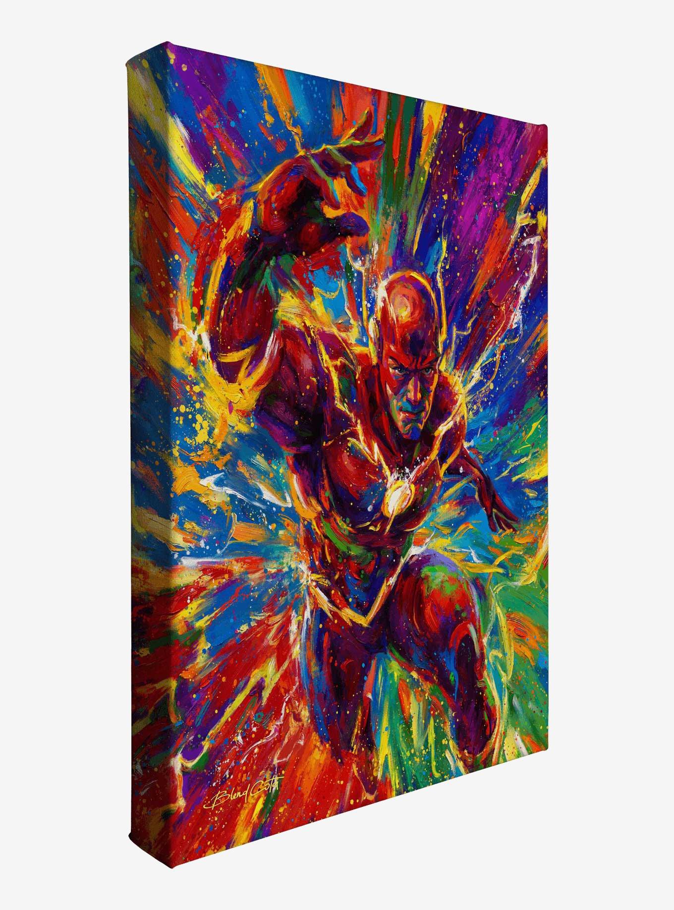 DC Comics The Flash 11" x 14" Gallery Wrapped Canvas, , hi-res