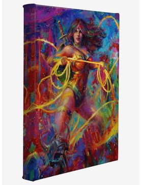 DC Comics Wonder Woman Themyscira's Champion 14" x 11" Gallery Wrapped Canvas, , hi-res