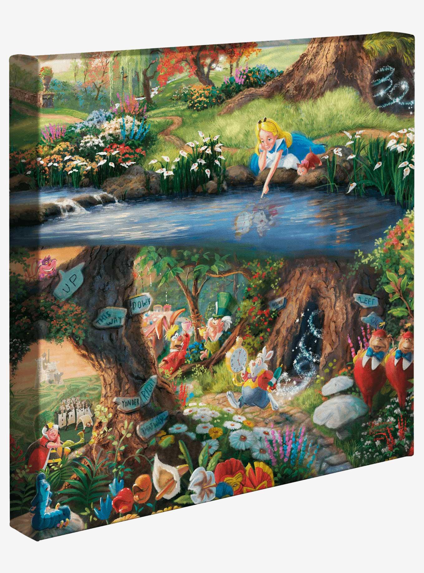 Disney Alice In Wonderland 14" x 14" Gallery Wrapped Canvas, , hi-res
