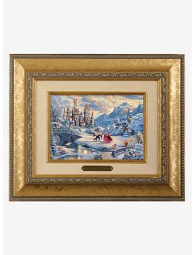 Disney Beauty And The Beast Winter Enchantment Brushworks Wall Art, , hi-res
