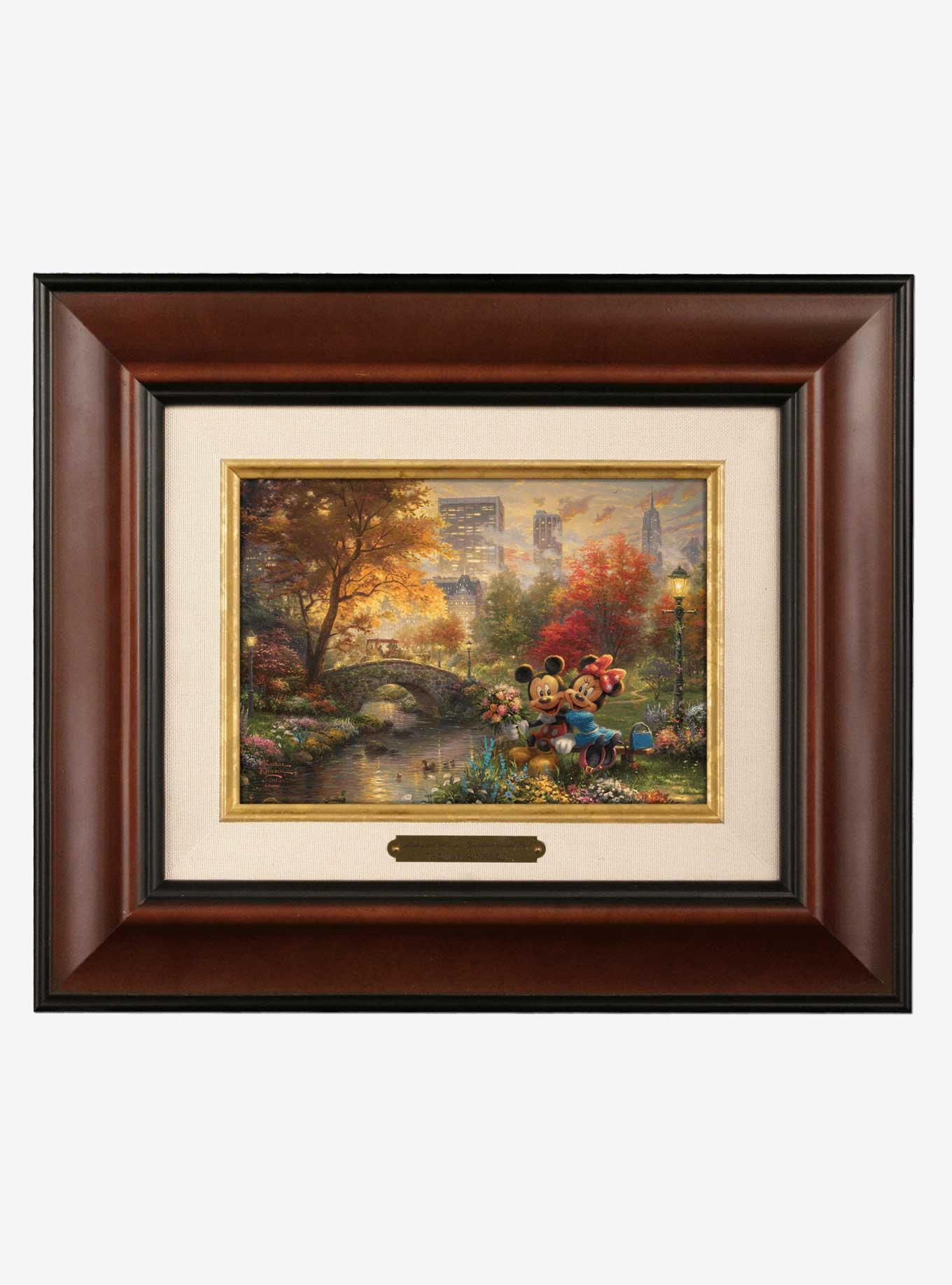 Disney Mickey And Minnie Sweetheart Central Park Brushworks Wall Art, , hi-res