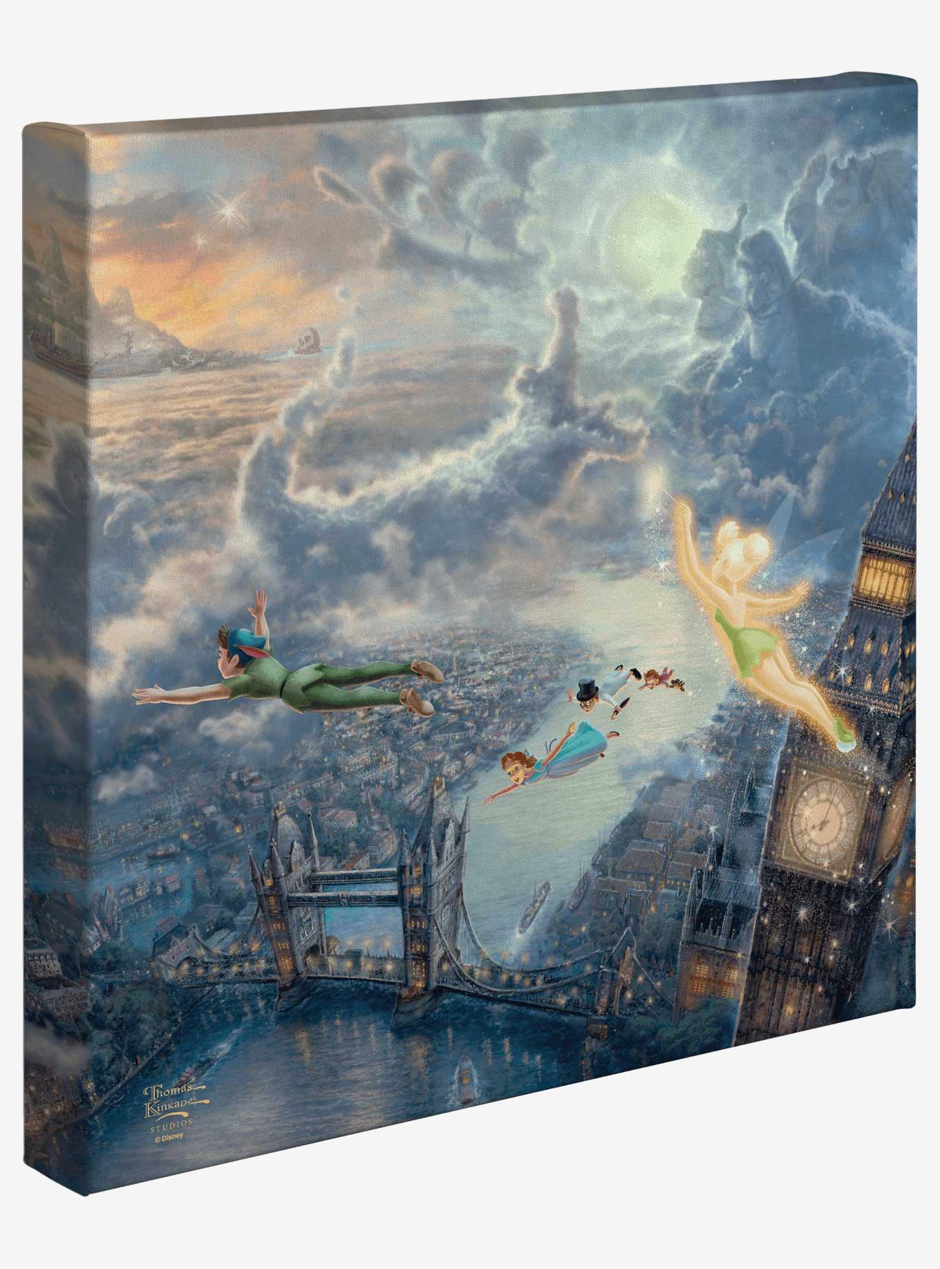 Disney Peter Pan Fly To Neverland 14" x 14" Gallery Wrapped Canvas, , hi-res