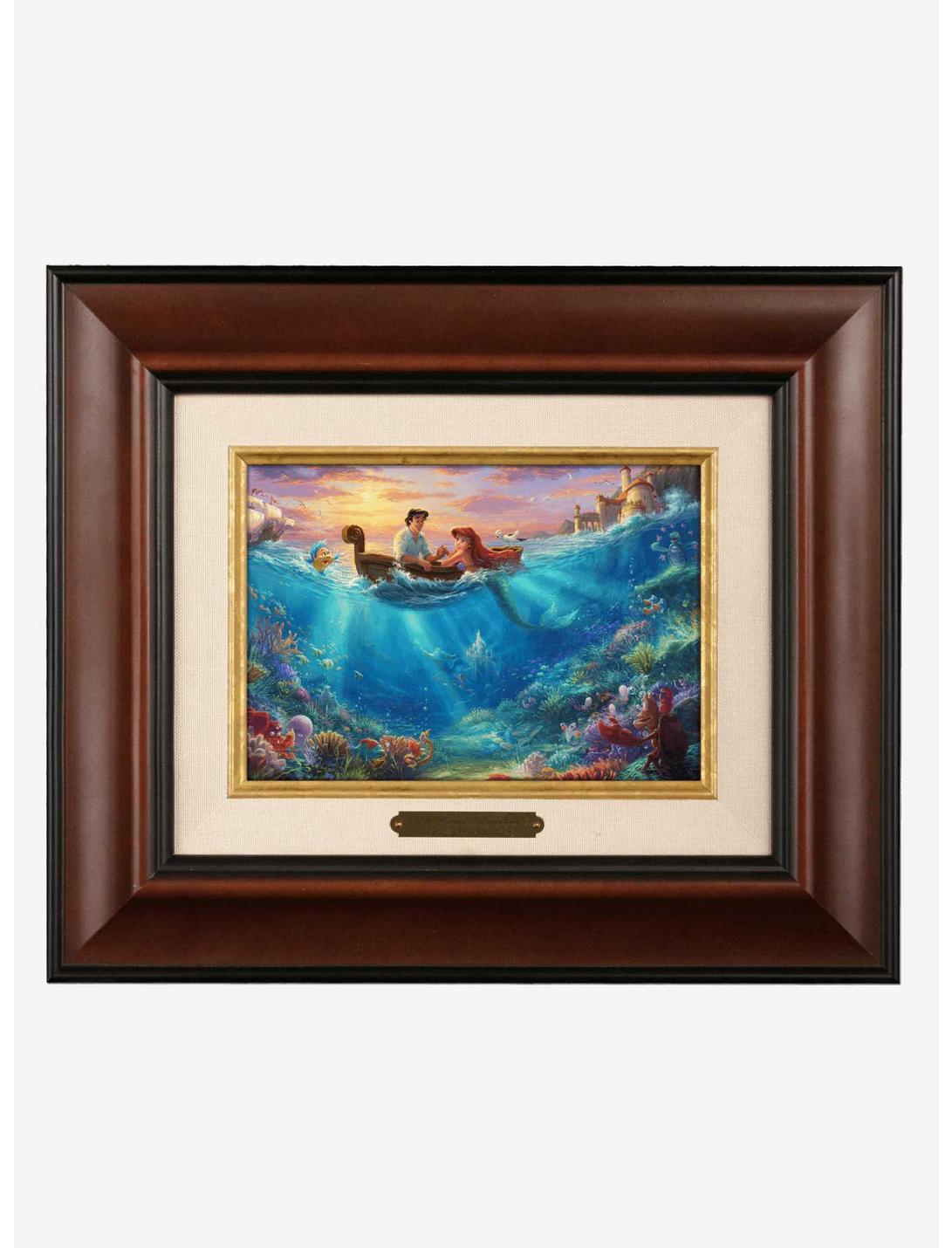 Disney The Little Mermaid Falling In Love Brushworks Wall Art, , hi-res