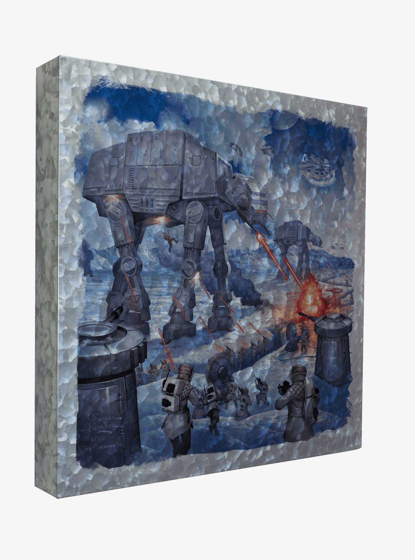 Star Wars The Battle Of Hoth 14" x 14" Metal Box Art, , hi-res