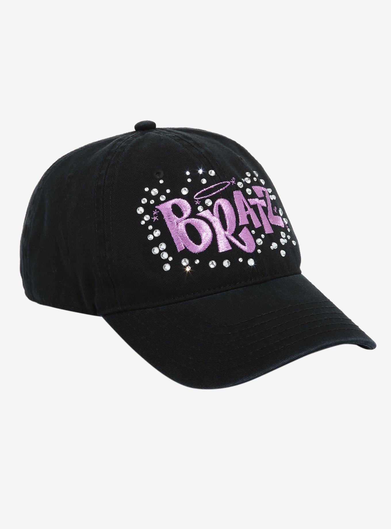 Bratz Rhinestone Logo Dad Cap, , hi-res