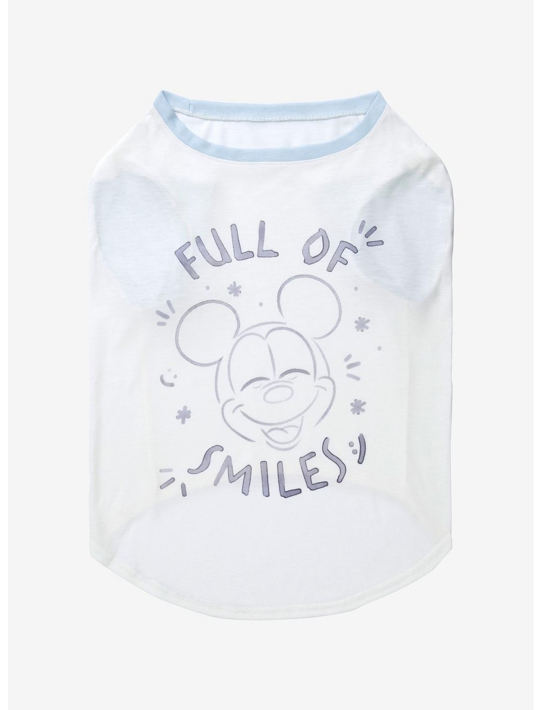 Disney Mickey Mouse Full of Smiles Pet Baseball T-Shirt, MULTI, hi-res