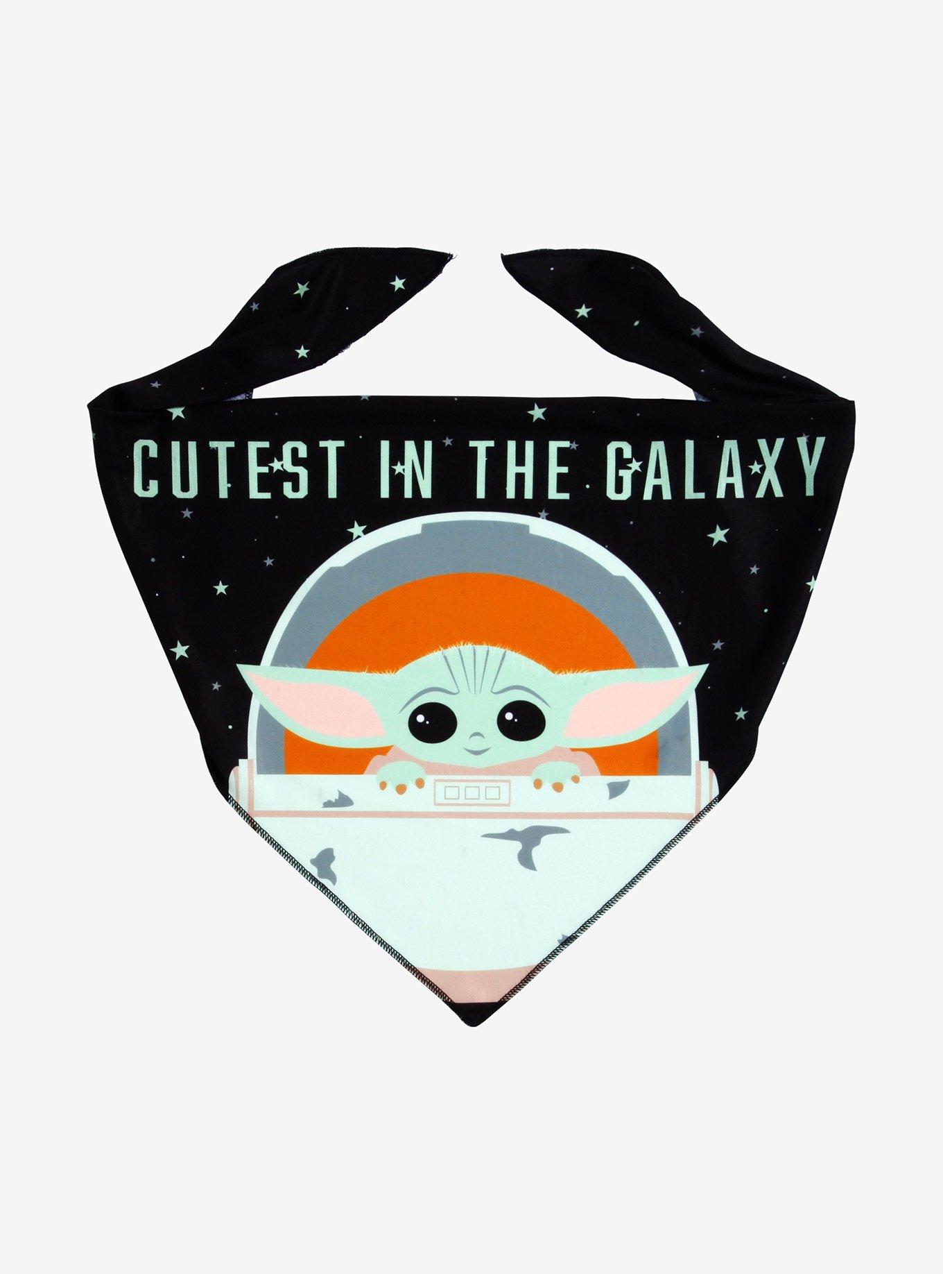 Star Wars The Mandalorian Cutest in the Galaxy Pet Bandana, MULTI, hi-res