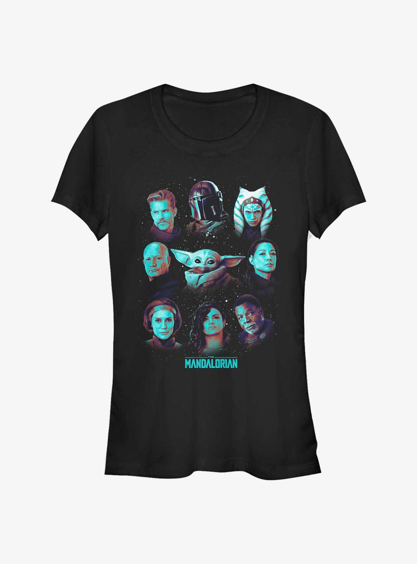 Star Wars The Mandalorian The Child And The Team Girls T-Shirt, , hi-res