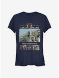 Star Wars The Mandalorian This Is The Way United Front Girls T-Shirt, NAVY, hi-res