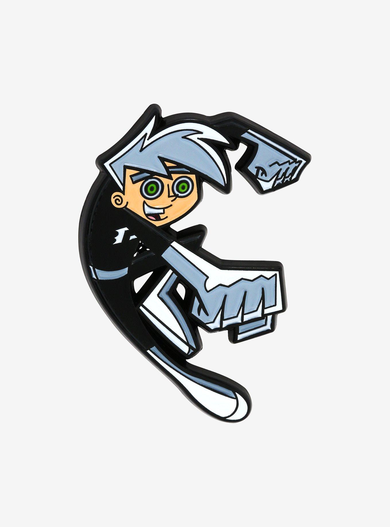 Danny Phantom Punch Enamel Pin - BoxLunch Exclusive, , hi-res