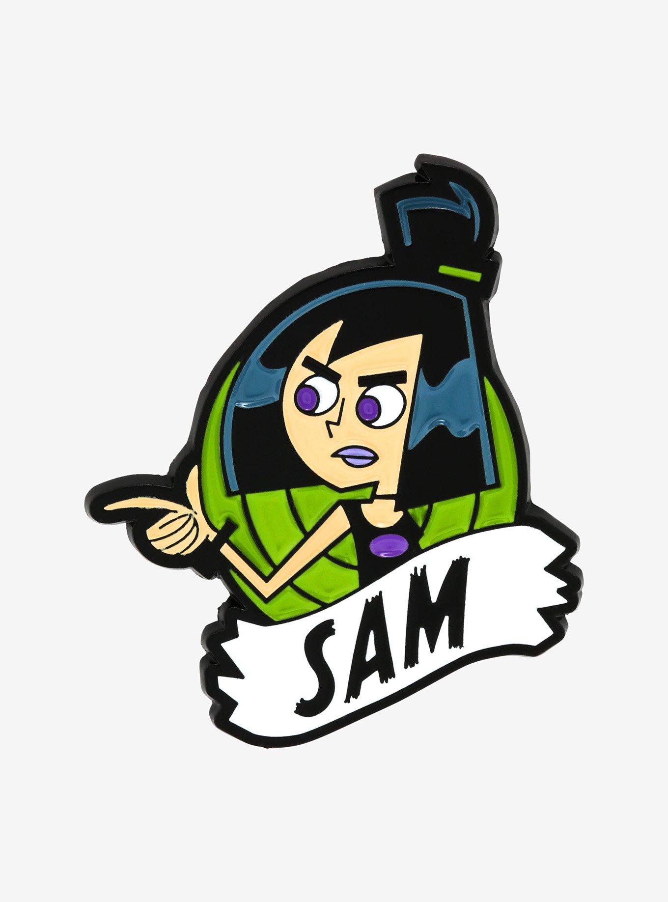 Danny Phantom Sam Enamel Pin - BoxLunch Exclusive, , hi-res