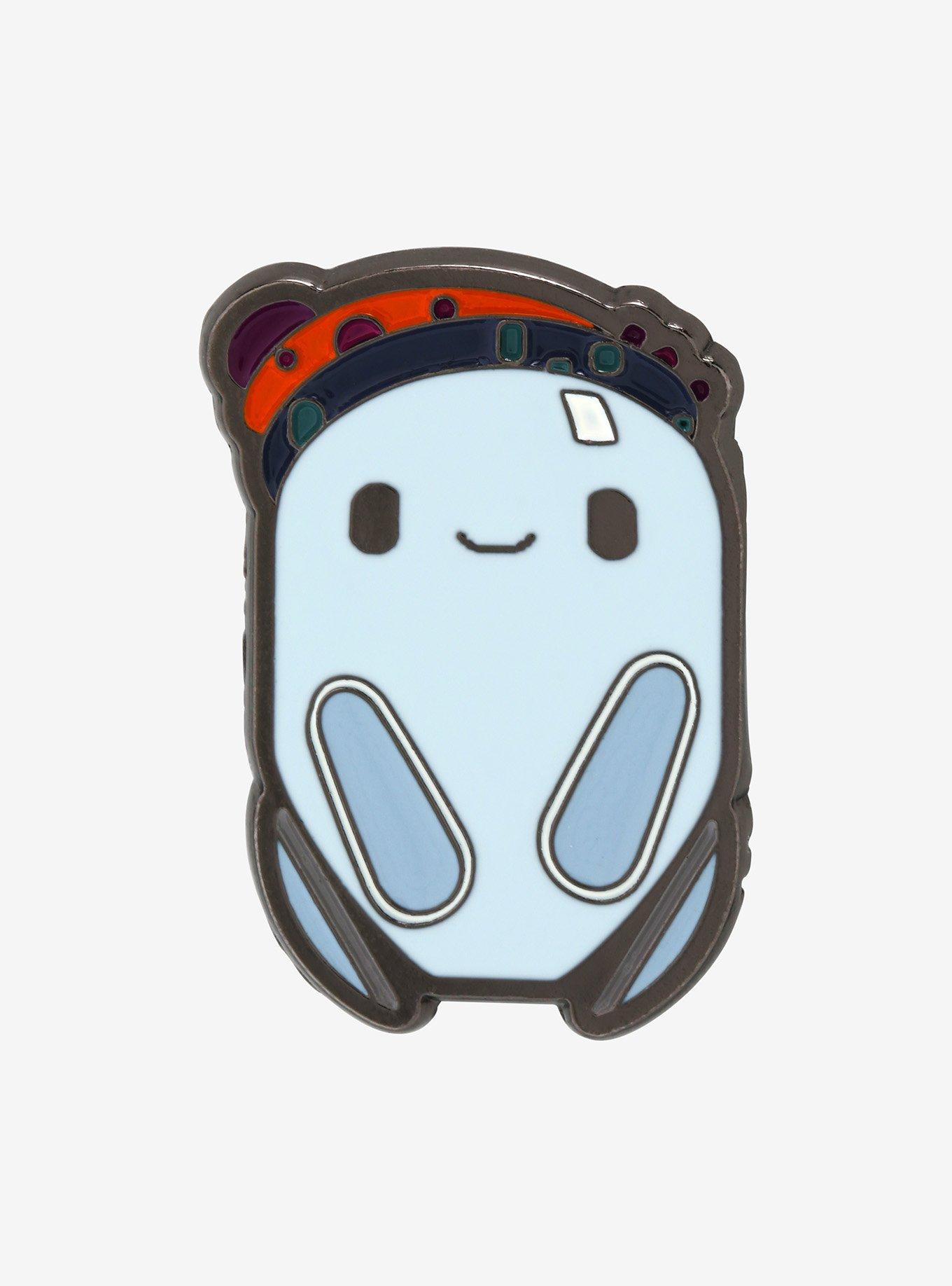 Ron's Gone Wrong Ron with Beanie Enamel Pin - BoxLunch Exclusive, , hi-res