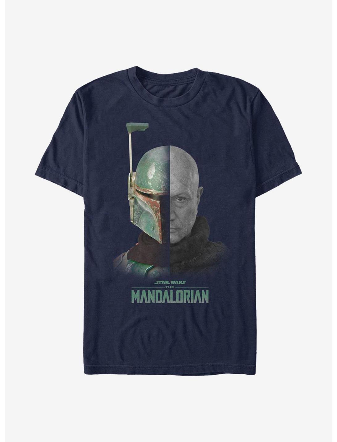 Star Wars The Mandalorian Boba Fett T-Shirt, NAVY, hi-res