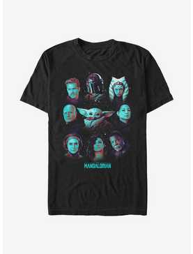 Star Wars The Mandalorian Season 2 Team Line Up T-Shirt, , hi-res