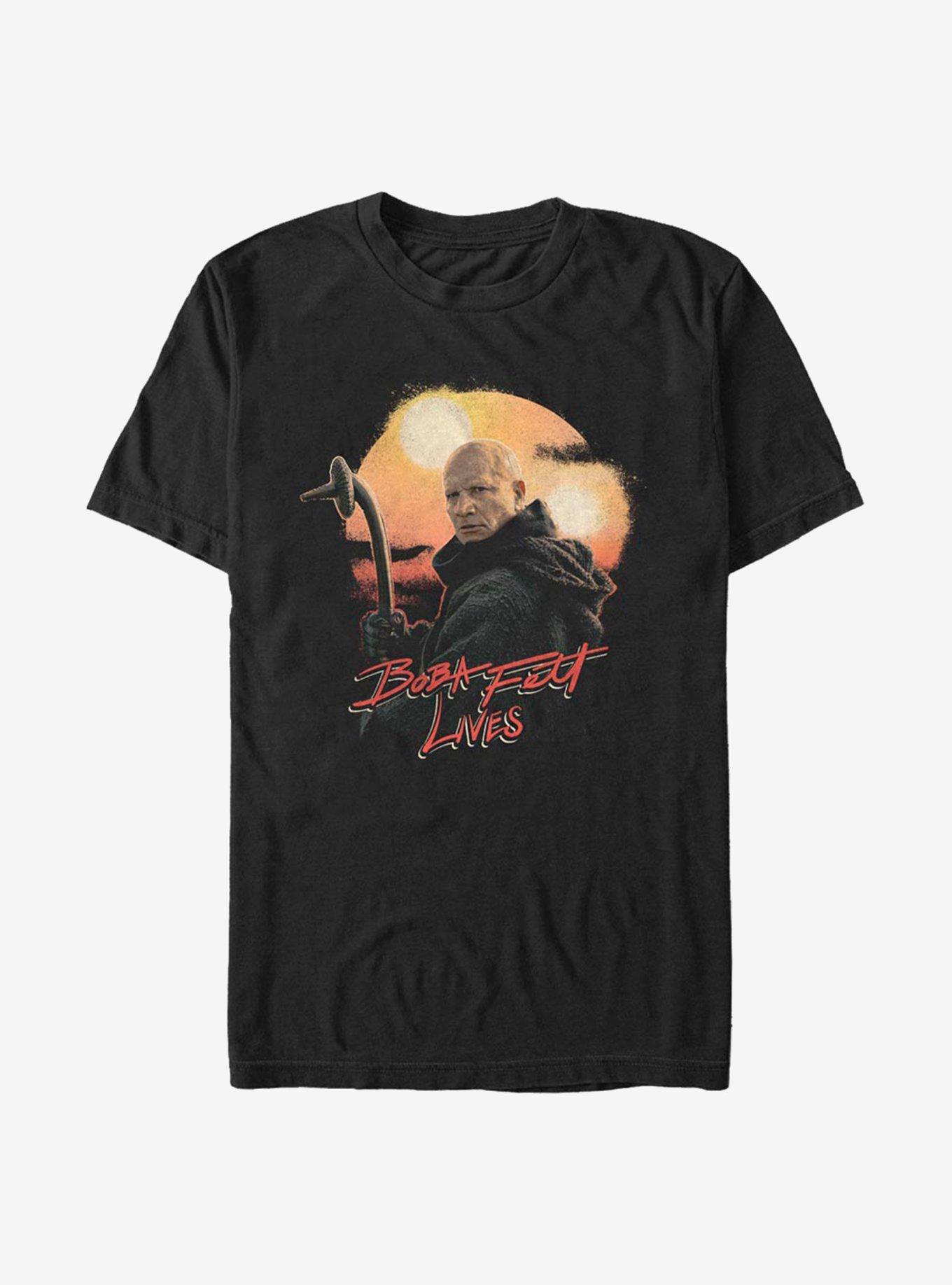 Star Wars The Mandalorian Season 2 Boba Fett Lives T-Shirt, , hi-res