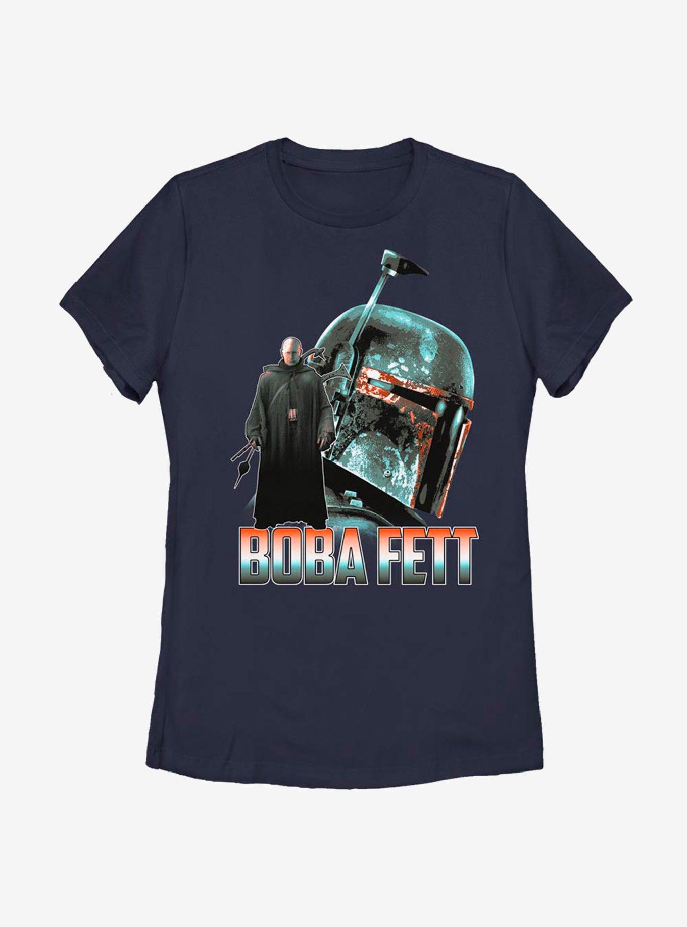 Star Wars The Mandalorian Season 2 Boba Fett Womens T-Shirt, , hi-res