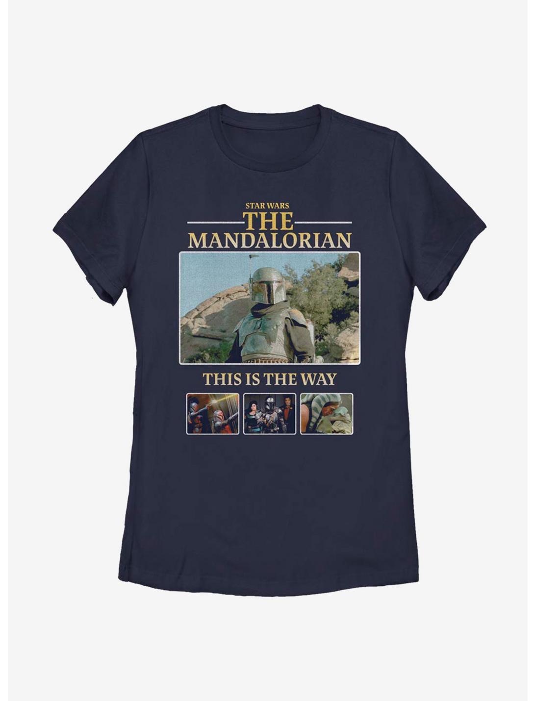 Star Wars The Mandalorian Season 2 This Is The Way  Womens T-Shirt, NAVY, hi-res