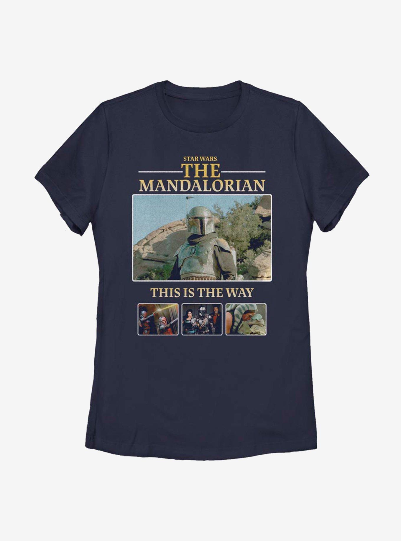 Star Wars The Mandalorian Season 2 This Is The Way  Womens T-Shirt, NAVY, hi-res