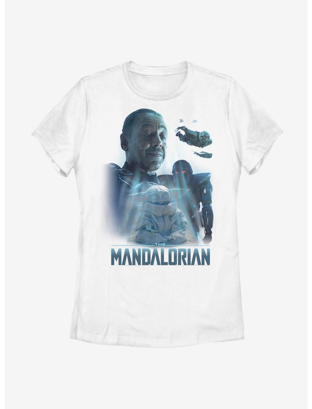 Star Wars The Mandalorian Season 2 The Child Enemies Womens T-Shirt, WHITE, hi-res