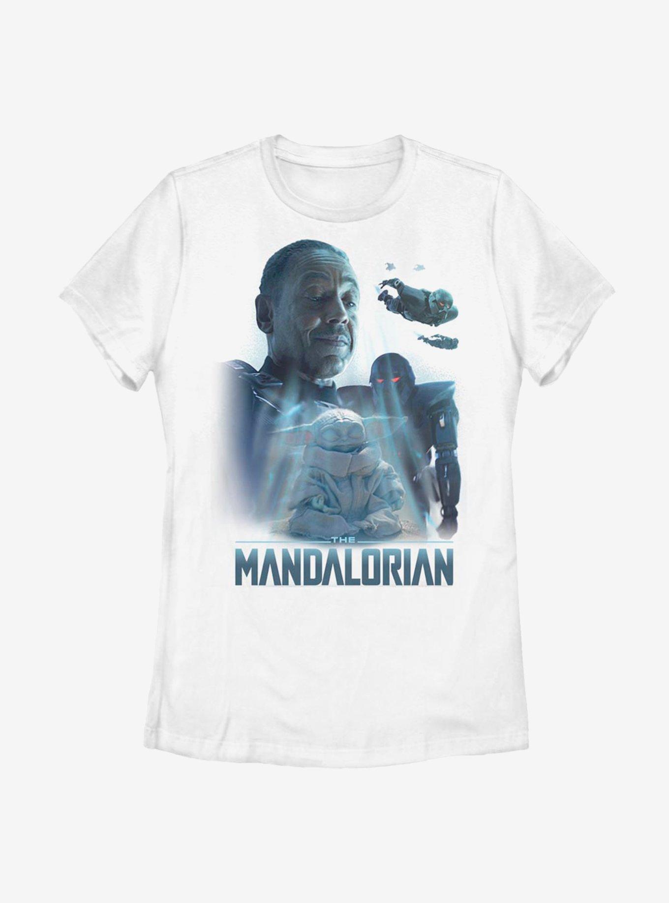 Star Wars The Mandalorian Season 2 The Child Enemies Womens T-Shirt, WHITE, hi-res