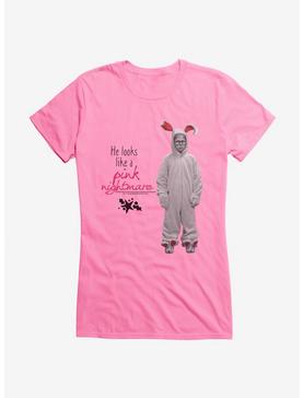 A Christmas Story Fluffy Bunny Girls T-Shirt, CHARITY PINK, hi-res