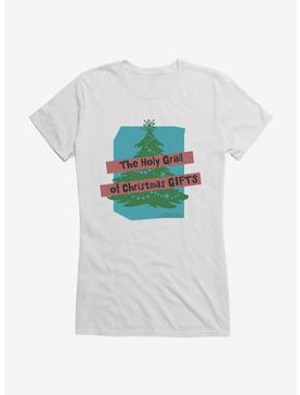 A Christmas Story The Holy Grail Girls T-Shirt, WHITE, hi-res