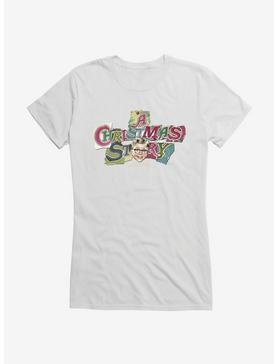 A Christmas Story Graphic Art Girls T-Shirt, WHITE, hi-res