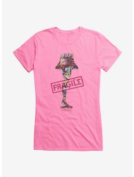 A Christmas Story Graphic Lamp Girls T-Shirt, CHARITY PINK, hi-res