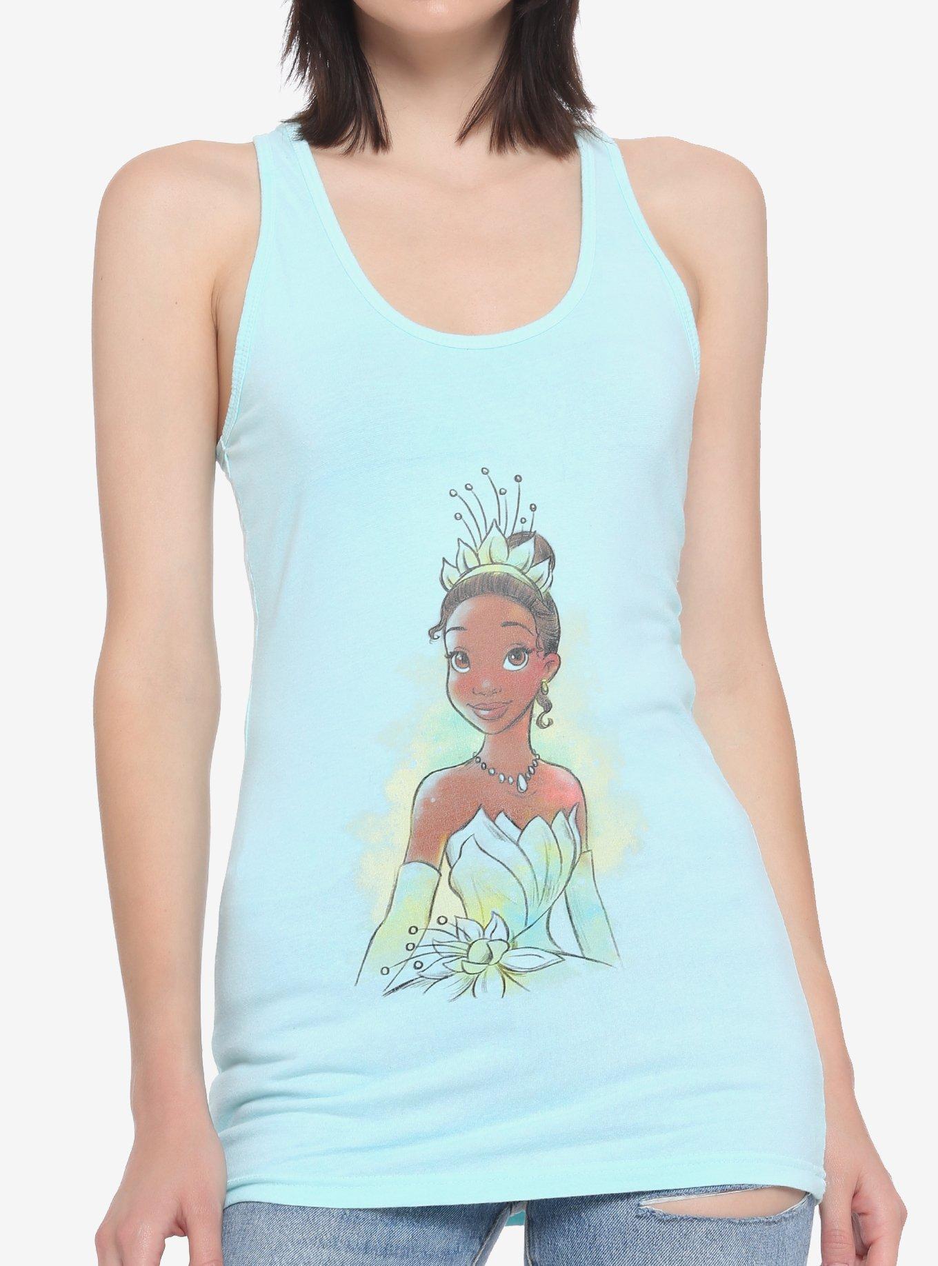 Disney Princess And The Frog Tiana Sketch Girls Tank Top, MULTI, hi-res