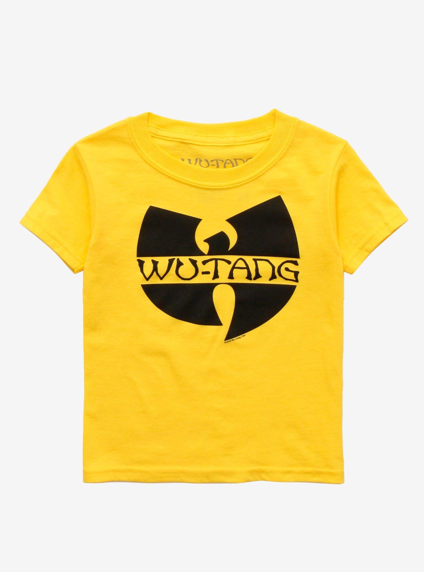 Wu-Tang Clan Logo Toddler T-Shirt, GOLDEN ROD YELLOW, hi-res