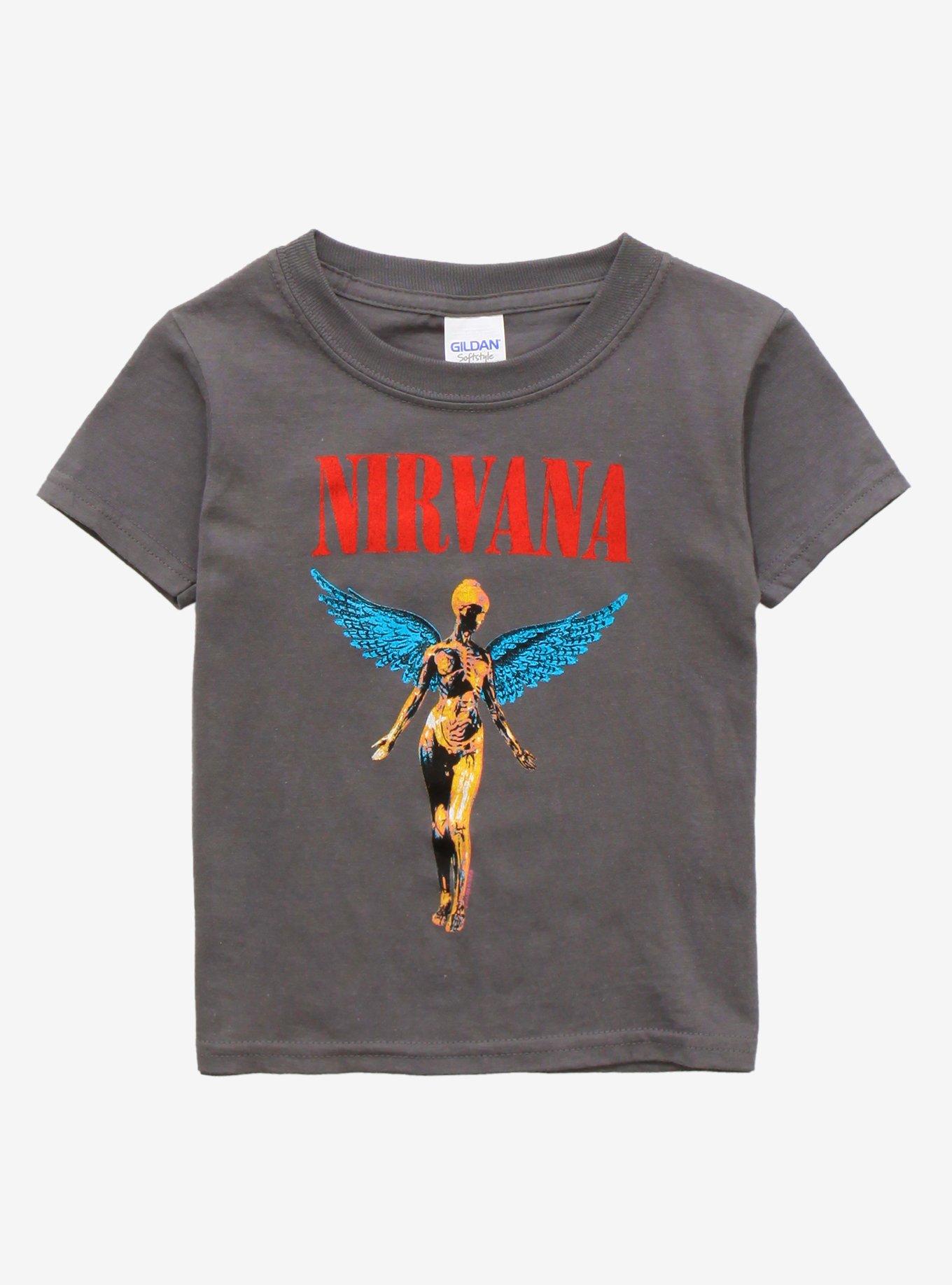 Nirvana t shirt clearance toddler