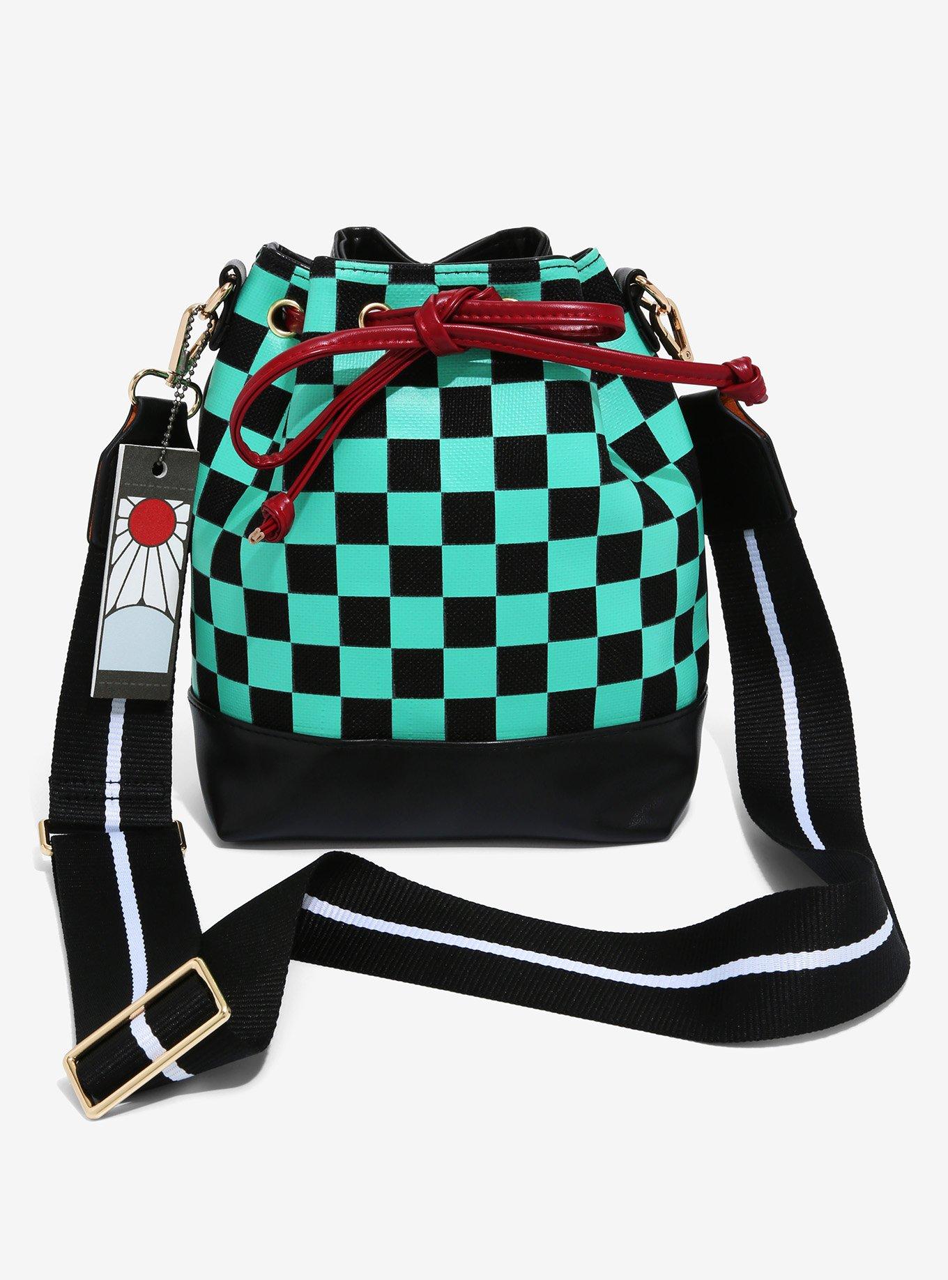 Demon Slayer: Kimetsu no Yaiba Tanjiro Crossbody Bucket Bag - BoxLunch Exclusive, , hi-res