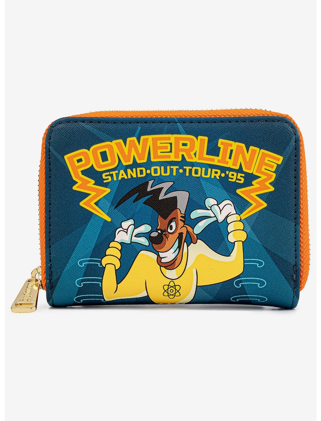 Loungefly Disney A Goofy Movie Powerline Stand Out Tour Zip Wallet, , hi-res