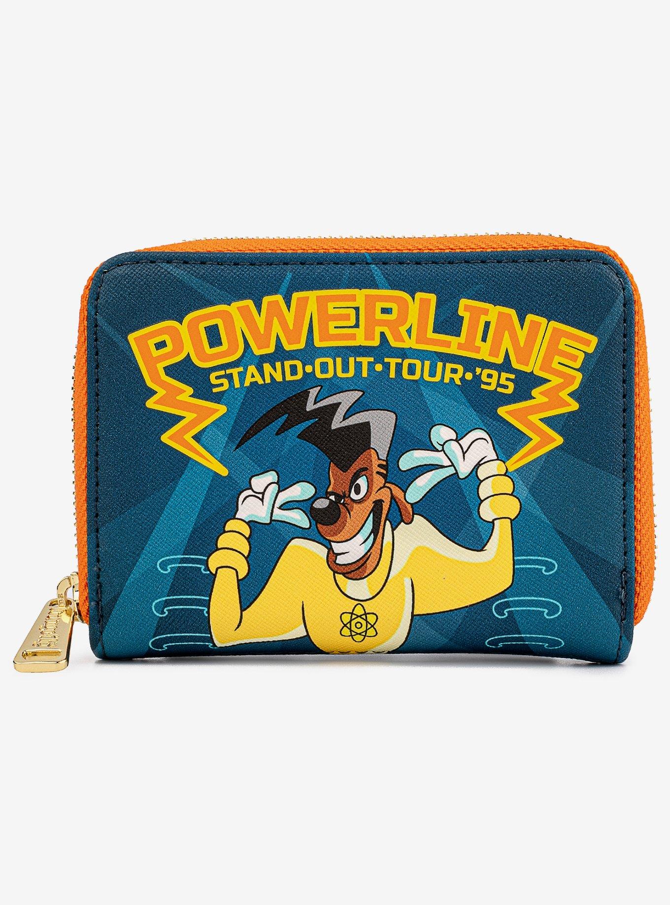 Loungefly Disney A Goofy Movie Powerline Stand Out Tour Zip Wallet, , hi-res