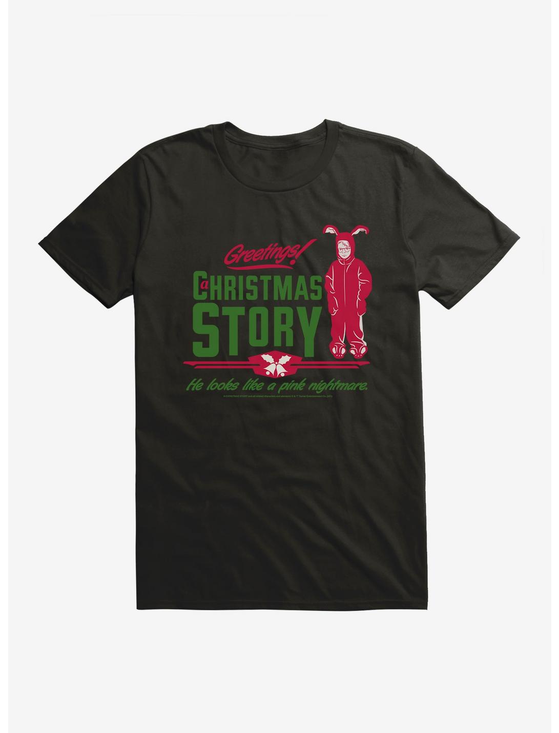 A Christmas Story Greetings T-Shirt, BLACK, hi-res