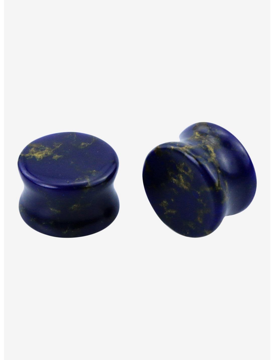 Stone Blue With Golden Sparkle Plug 2 Pack, BLUE, hi-res