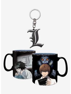 Death Note Heat Change Mug and Keychain Bundle, , hi-res