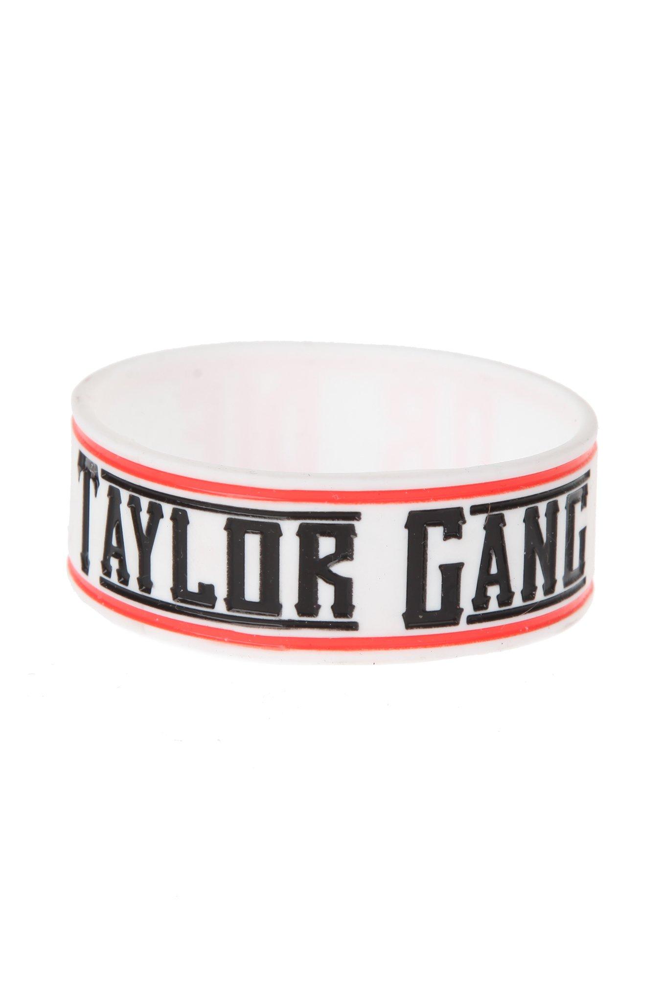 Wiz Khalifa White Taylor Gang Rubber Bracelet, , hi-res