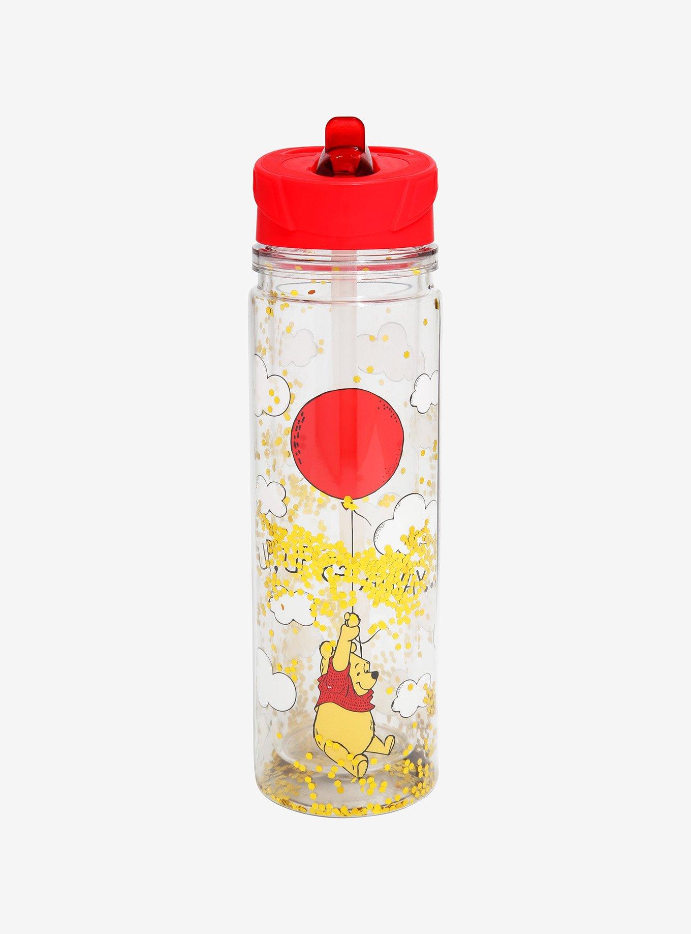 Disney Winnie the Pooh Red Balloon Glitter Water Bottle - BoxLunch Exclusive, , hi-res