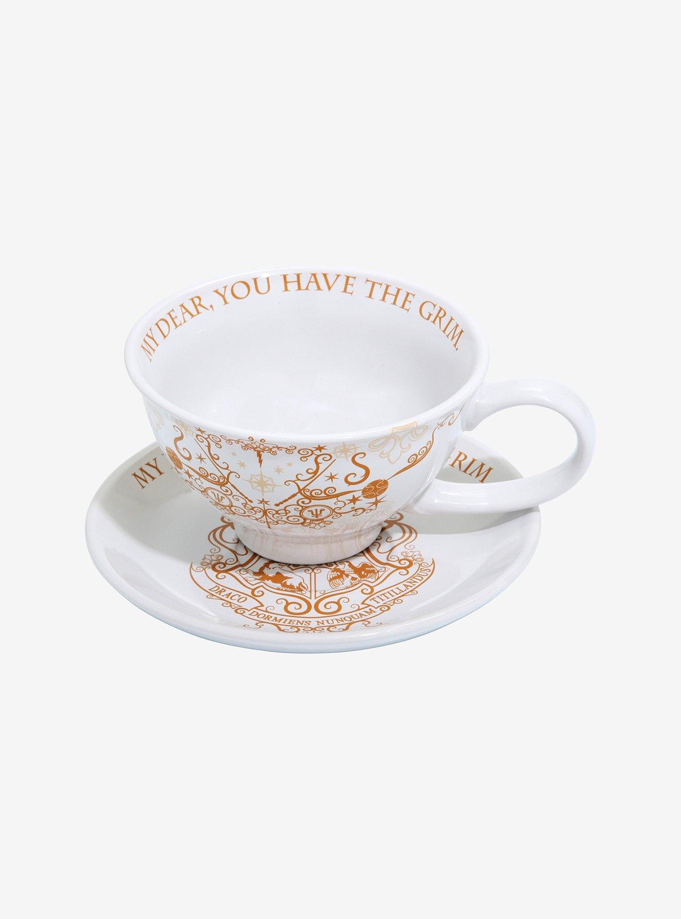 Harry Potter The Grim Teacup & Saucer Set, , hi-res