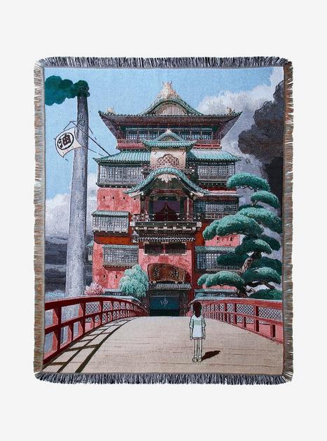 Studio Ghibli Spirited Away deals Haku Tapestry Throw