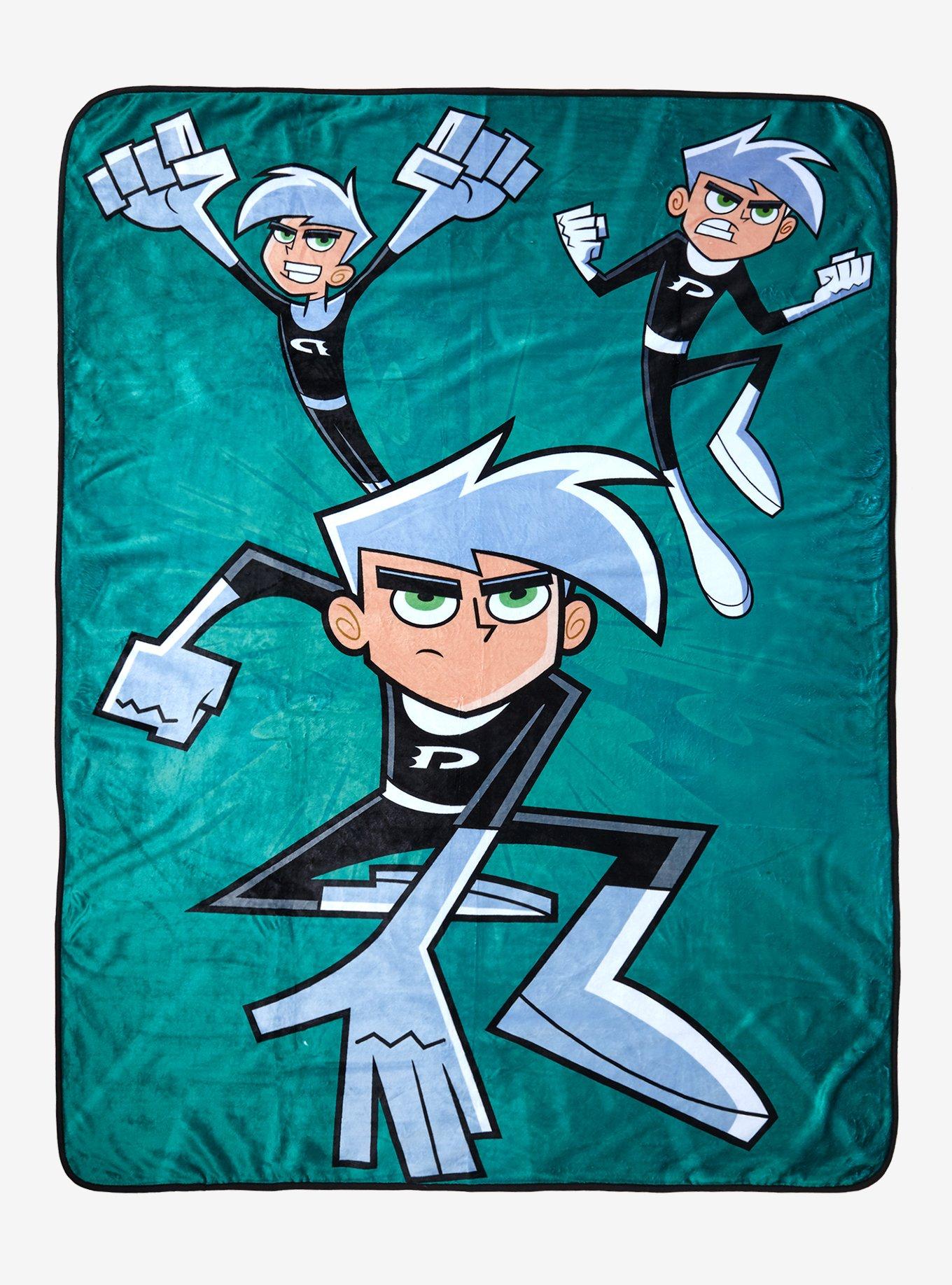 Nickelodeon Danny Phantom Poses Fleece Throw BoxLunch Exclusive