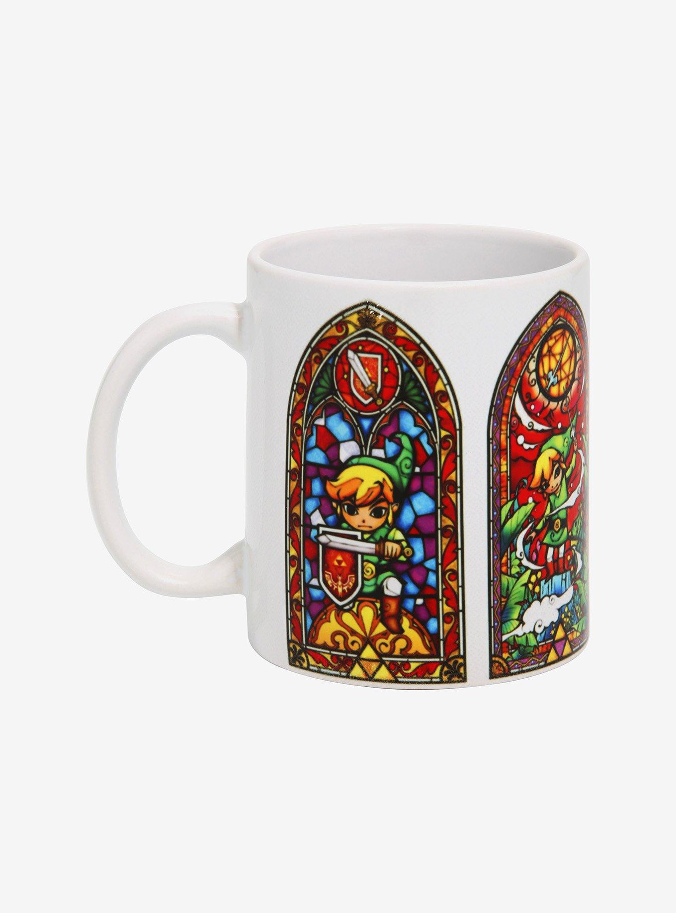 Nintendo Legend of Zelda Stained Glass Mug, , hi-res