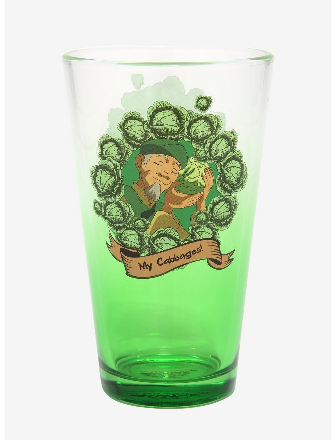 Avatar: The Last Airbender My Cabbages Pint Glass - BoxLunch Exclusive, , hi-res