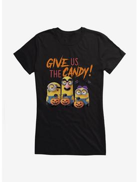 Minions Give Us The Candy Girls T-Shirt, , hi-res