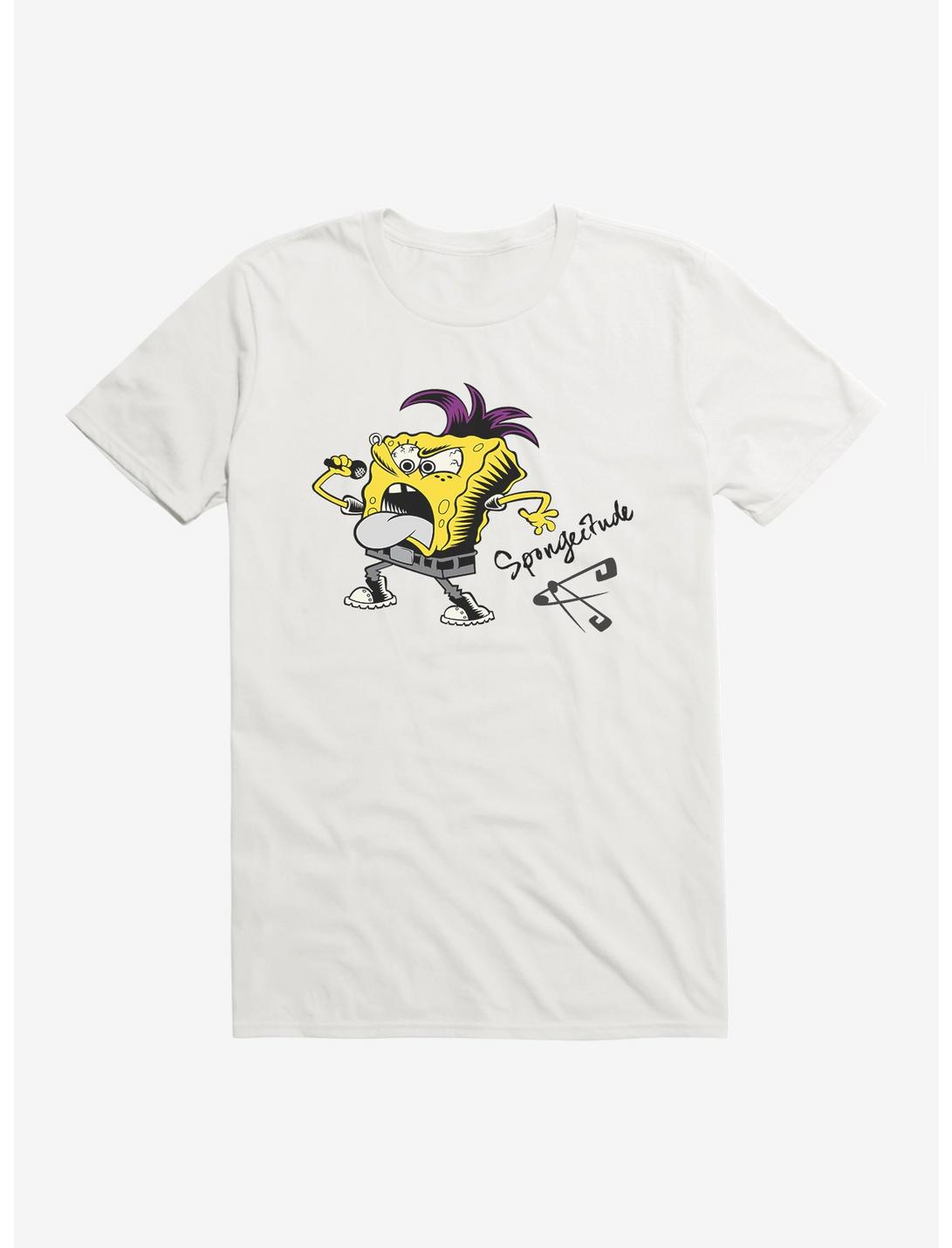 SpongeBob SquarePants Spongeitude T-Shirt, WHITE, hi-res