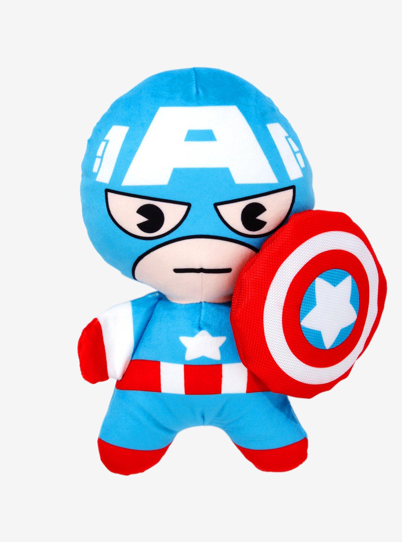 Marvel Captain America Squeaker Dog Toy, , hi-res